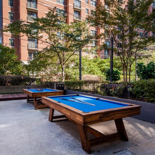 Relax and Play Pool Under the Open Sky